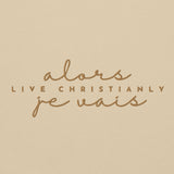 ALORS JE VAIS HOODIE *CALI - GOLD - WRSHP