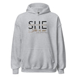 SHE LOVES THE LORD - SHE is ME! HOODIE