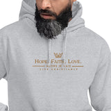 HOPE | FAITH | LOVE | 1 COR13 HOODIE *2ND EDITION-GOLD