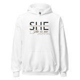 SHE LOVES THE LORD - SHE is ME! HOODIE