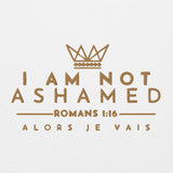 I AM NOT ASHAMED HOODIE *GOLD EDITION-CLASSIC