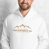 MOUNTAINS HOODIE *GOLD