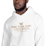 HOPE-FATIH-LOVE 1COR13 HOODIE *GOLD-V2