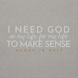 I NEED GOD LUX HOODIE