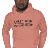 I NEED GOD LUX HOODIE