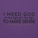 I NEED GOD LUX HOODIE