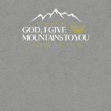 GOD I GIVE YOU MOUNTAINS *CCW