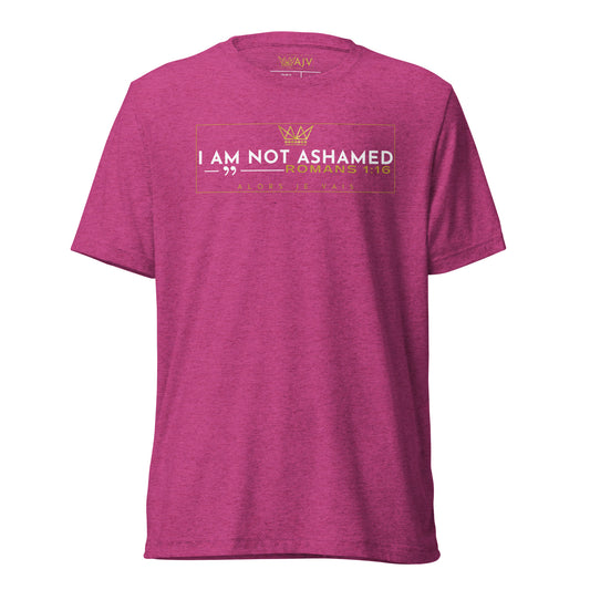 I AM NOT ASHAMED OF THE GOSPEL TEE *CCW-3
