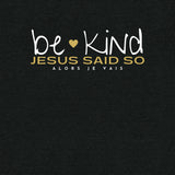 BE KIND UNISEX TEE -HEART OF GOLD