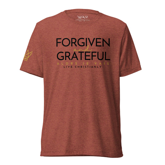 FORGIVEN & GRATEFUL TEE *CCB-FAV