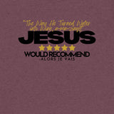 JESUS, WATER AND WINE AJV TEE *CCB-WINE-