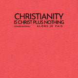 CHRISTANITY IS CHRIST PLUS NOTHING *CCB