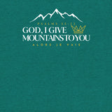 GOD I GIVE YOU MOUNTAINS *CCW