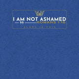 I AM NOT ASHAMED OF THE GOSPEL TEE *CCW-3