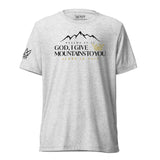 GOD I GIVE YOU MOUNTAINS UNISEX TEE