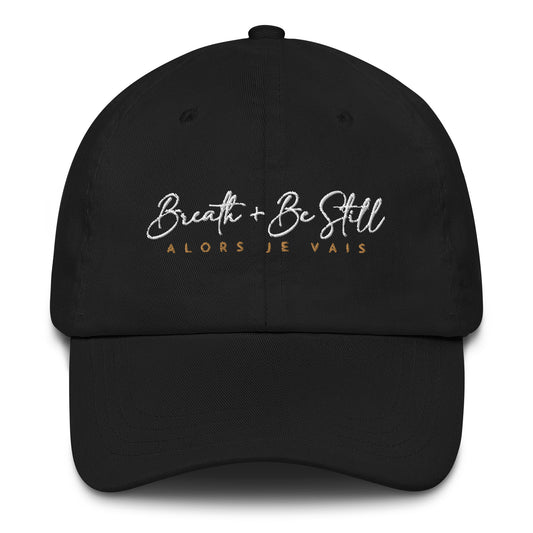 BREATHE + BE STILL HAT