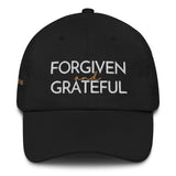 FORGIVEN + GRATEFUL  DAD HAT