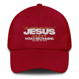 JESUS HIS EXAMPLE WAS FLAWLESS DAD HAT