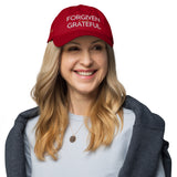 FORGIVEN + GRATEFUL  DAD HAT