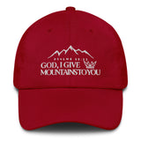 MOUNTAINS DAD HAT