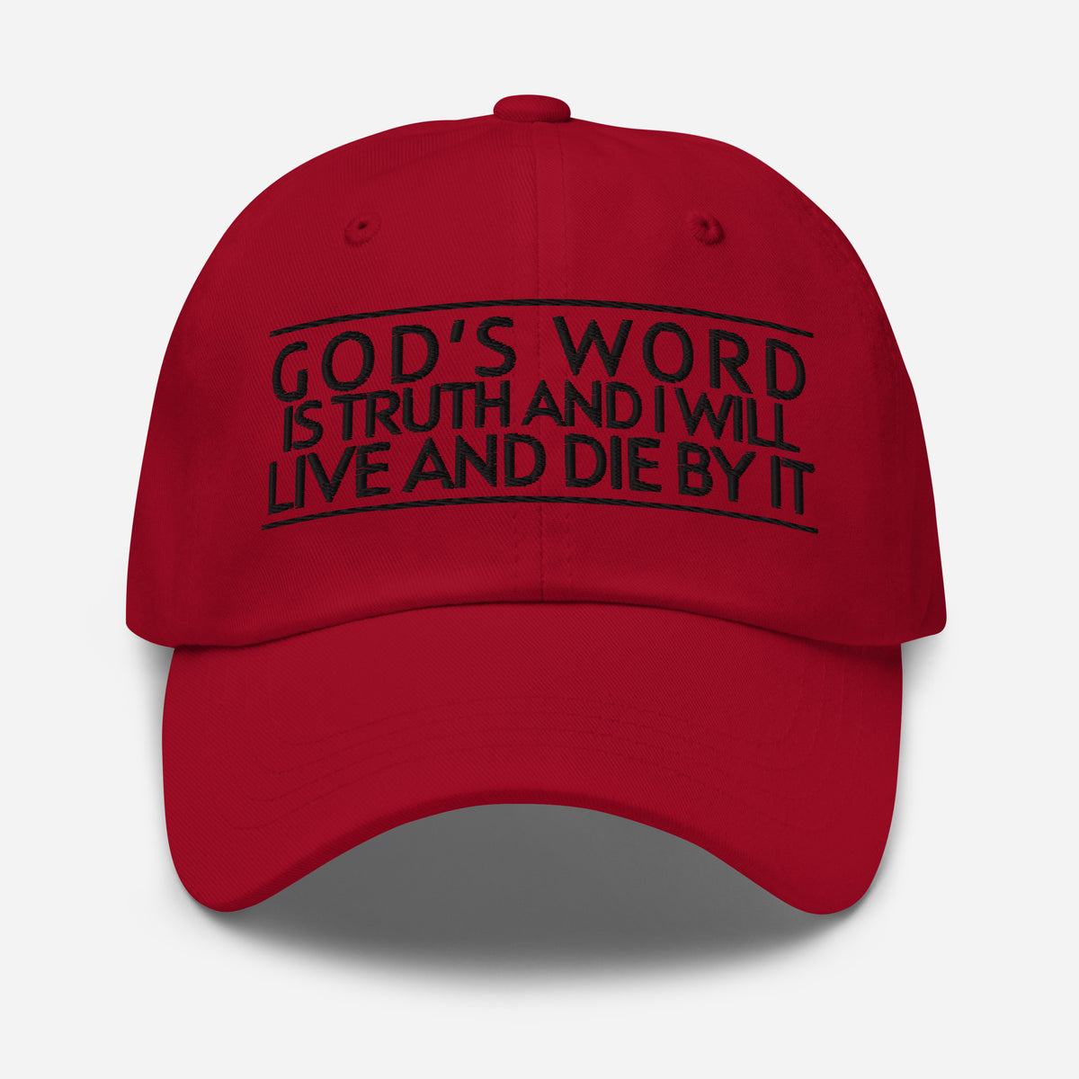 GODS TRUTH WILL WORD HAT