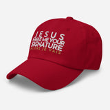 JESUS MAKE ME YOUR SIGNATURE HAT *B