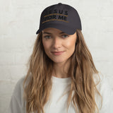 JESUS FOR ME MESSENGER DAD HAT
