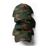 I AM NOT ASHAMED OF THE GOSPEL DAD HAT (STYLE ARMY OF THE LORD)-GOLD EDITION)