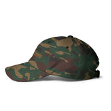 I AM NOT ASHAMED OF THE GOSPEL DAD HAT (STYLE ARMY OF THE LORD)-GOLD EDITION)