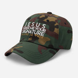 JESUS MAKE ME YOUR SIGNATURE HAT *B