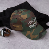 FORGIVEN + GRATEFUL  DAD HAT