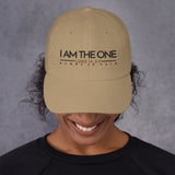 I AM THE ONE DAD HAT (W)