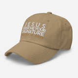 JESUS MAKE ME YOUR SIGNATURE HAT *B