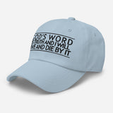 GODS TRUTH WILL WORD HAT