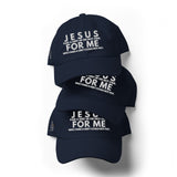 JESUS FOR ME DAD HAT