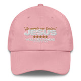 JESUS HIS EXAMPLE WAS FLAWLESS DAD HAT