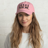 JESUS FOR ME MESSENGER DAD HAT