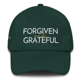 FORGIVEN + GRATEFUL  DAD HAT