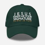 JESUS MAKE ME YOUR SIGNATURE HAT *B