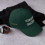 FORGIVEN + GRATEFUL  DAD HAT