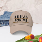 JESUS FOR ME MESSENGER DAD HAT