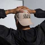 JESUS FOR ME MESSENGER DAD HAT