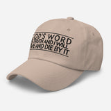 GODS TRUTH WILL WORD HAT