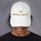 ALORS JE VAIS - FORGIVEN + GRATEFUL DAD HAT (STYLE B)