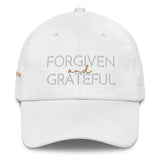 FORGIVEN + GRATEFUL  DAD HAT