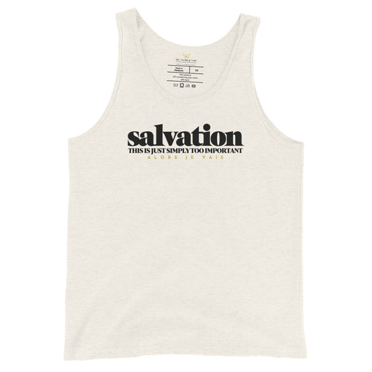 SALVATION UNISEX TANK TOP (W)STYLE BOLD)