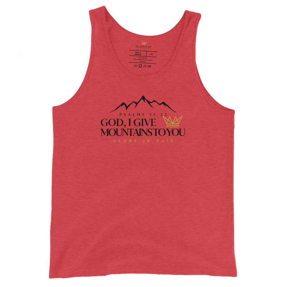 MOUNTAINS UNISEX TANK TOP (W)
