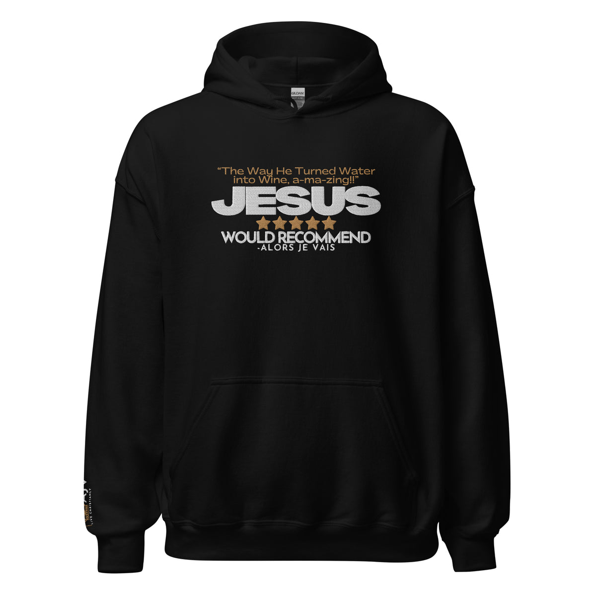 JESUS - WATER & WINE HOODIE *BLESS