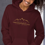 MOUNTAINS HOODIE *GOLD