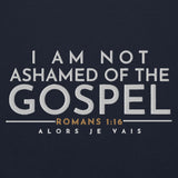 I AM NOT ASHAMED OF THE GOSPEL HOODIE *BLESS